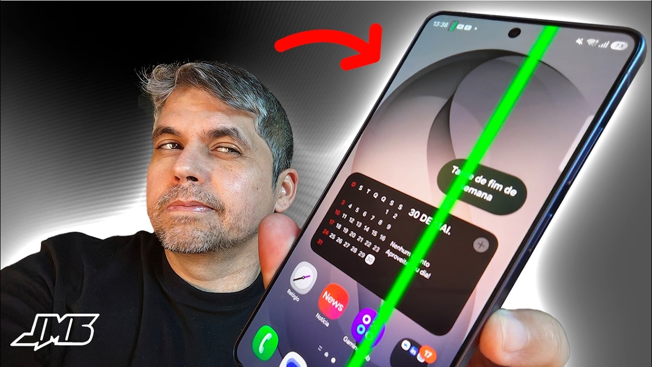 Linha Verde O Problema da Tela OLED/AMOLED: Explicado.