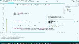 Coff Loader Allocating Sections