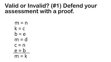 LCA Video 22 Informal Proofs