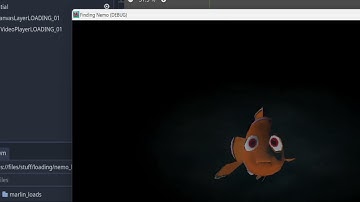 Finding Nemo: PC Port - debug testing then next will deb animation nearly fixed