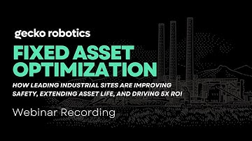 Fixed Asset Optimization Webinar Recording