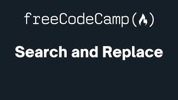 freeCodeCamp - Search and Replace