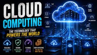 **The Invisible Infrastructure Running the Internet — Cloud Computing Explained ☁️💻 #CloudComputing