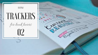 Match Highlights Mini Reading Trackers (Part 2) || Bullet Journaling for Book Lovers