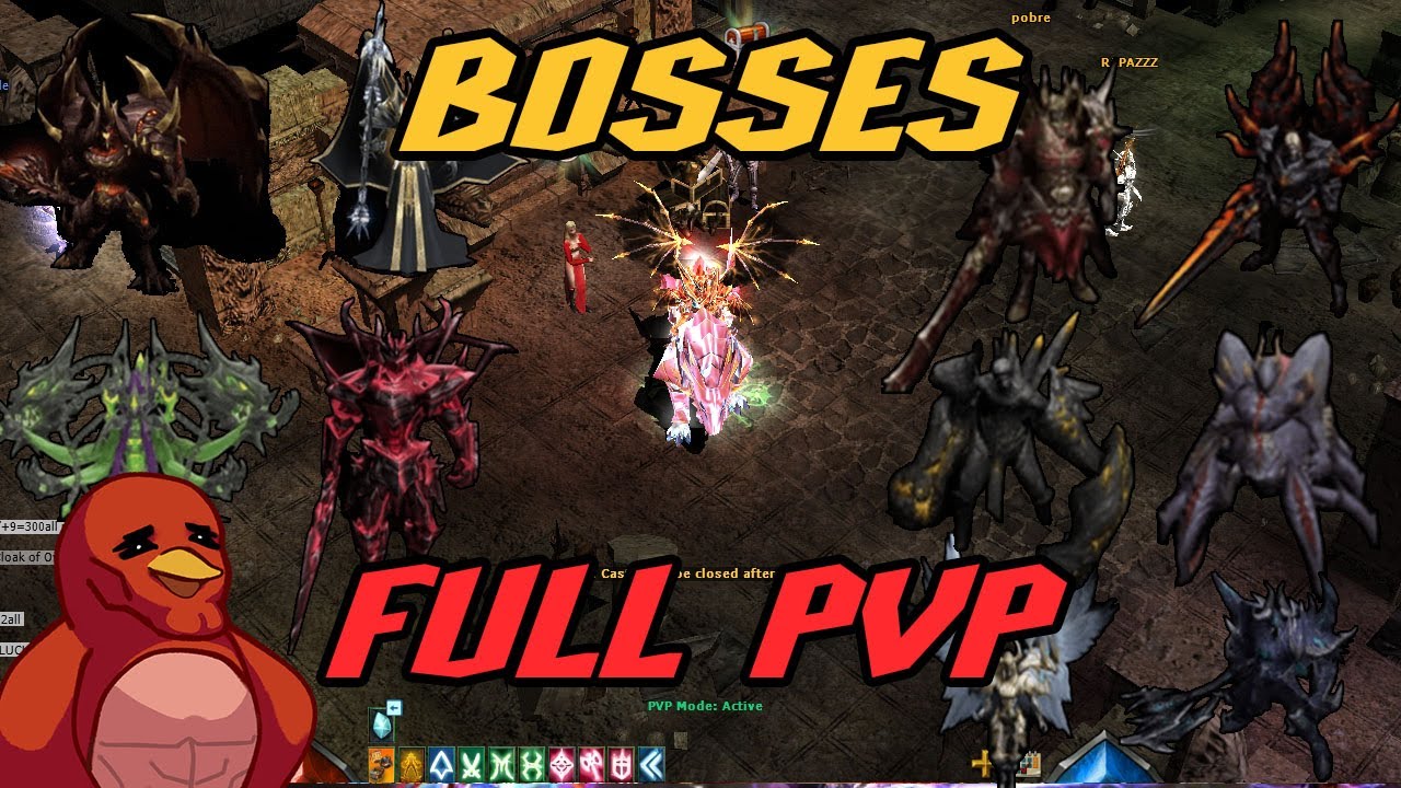 Los Bosses en Mu Dream - ¿Full PvP? - Mu online season 6 (60 fps)