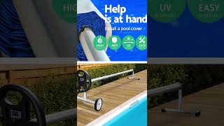 Adjustable Swimming Pool Cover Roller – Easy, Durable & Portable |