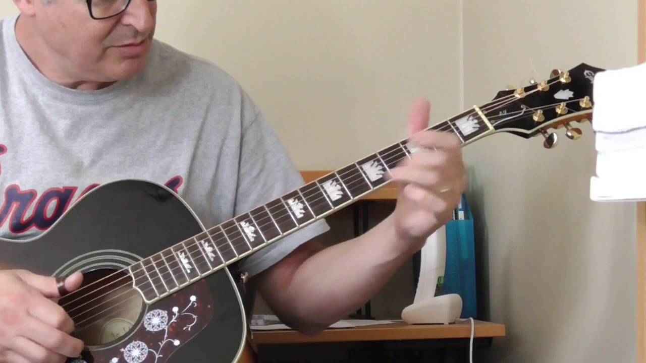 Lightning Hopkins Guitar Lesson Solos and End Tag YouTube