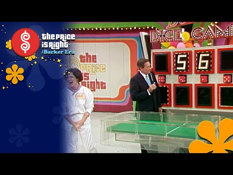 Contestant Wins DELUXE DICE GAME Despite Two Board Malfunctions! - The Price Is Right 1983