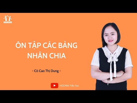 Video Lớp 3 | Toán | Ôn tập các bảng nhân chia | Học thử |... - youtube