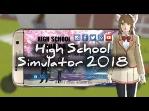 Секреты и баги в игре High school simulator 2018😱