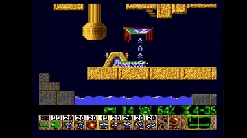 Lemmings Level 8 - Not As Complicated As It Looks (Fun Rating)