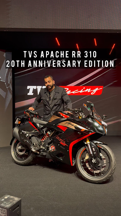 #TVS #ApacheRR310 20th Anniversary Edition 🤩 #Apache20Years
