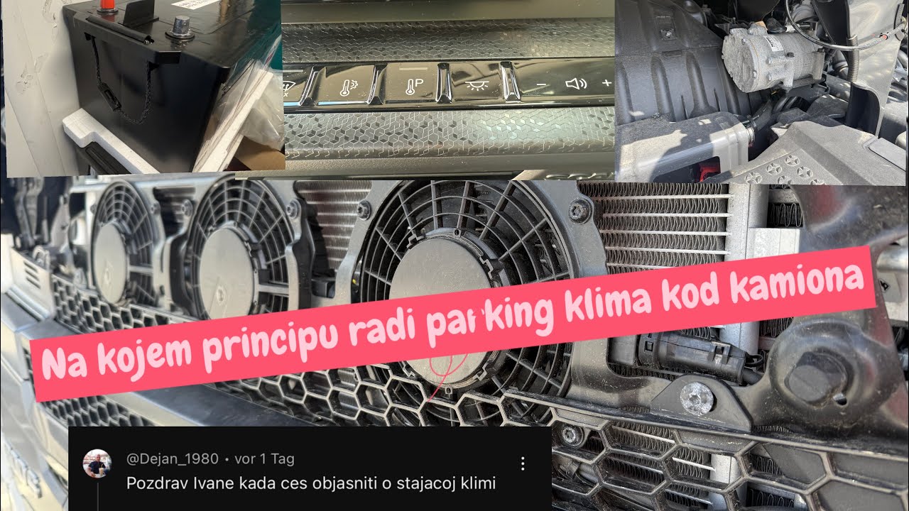 KAKO RADI PARKING KLIMA STANDKLIMA KOD KAMIONA? Kako provieriti iel ima kamion parking klimu?
