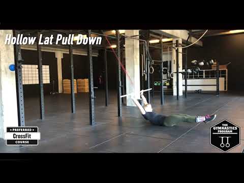 Hollow Lat Pull Down: Gymnastics Programming