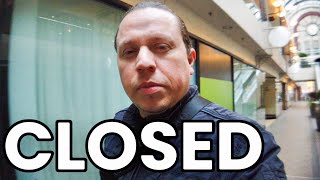 every store is CLOSED in crocker galleria San Francisco