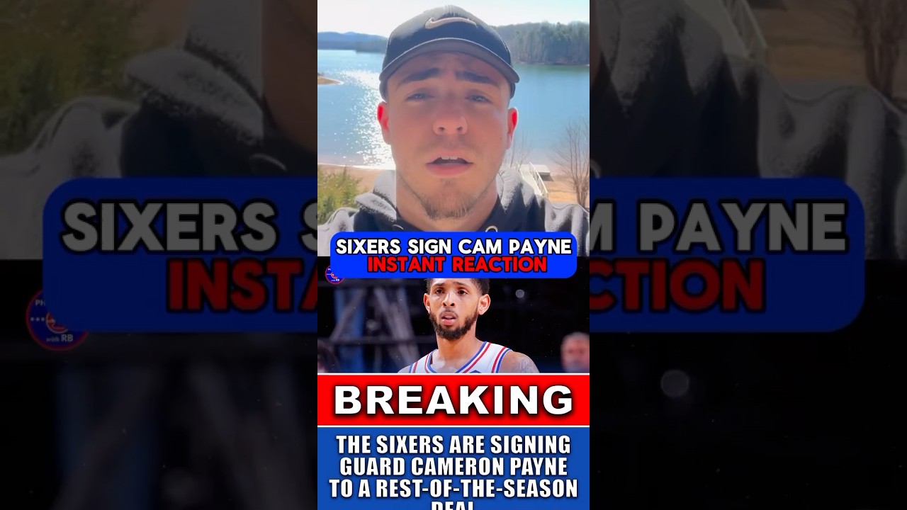 BREAKING: SIXERS SIGN CAM PAYNE FOR THE REST OF THE SEASON! 🚨🔥 #76ers #Sixers #NBA