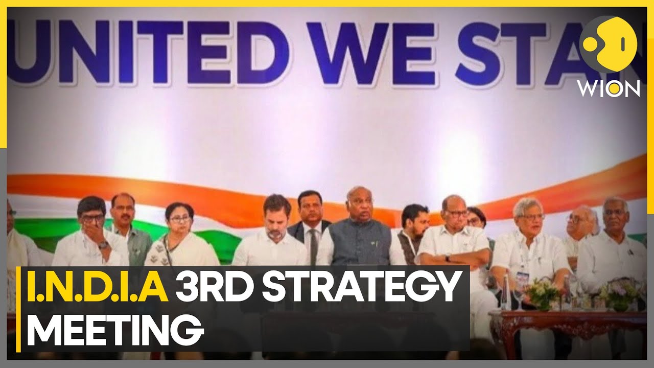 INDIA bloc meet Mumbai: 2-day Opposition meet to chalk out election strategies | WION Newspoint