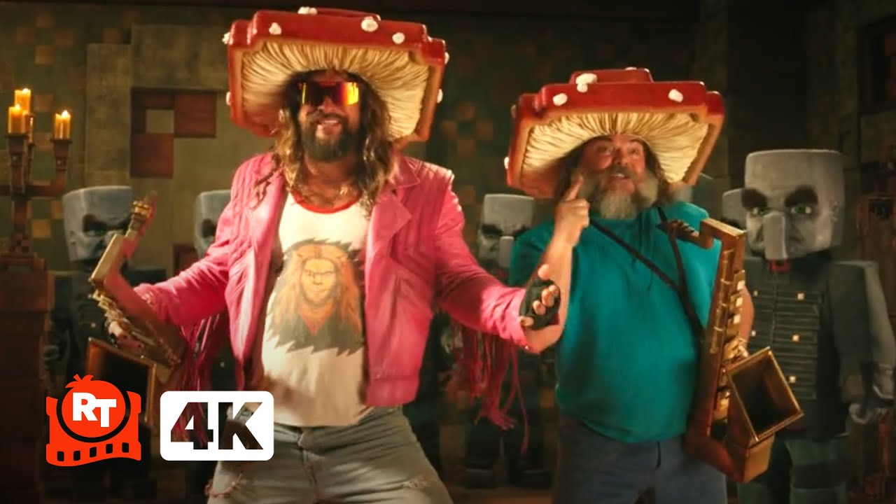 A Minecraft Movie (2025) 4K - Birthday Rap | Movieclips