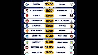 MW 3 PREMIER LEAGUE PREVIEW AND PREDICTIONS