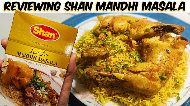 Reviewing Shan Mandhi Masala | Chicken Mandhi | Mandi Recipe