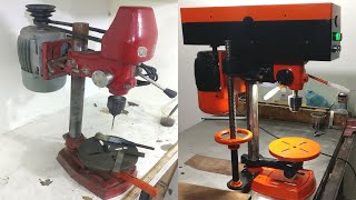 Restoration and Transformation of Drill Press - By AMbros Custom