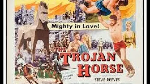 TROJAN HORSE trailer, 1961. STEVE REEVES.