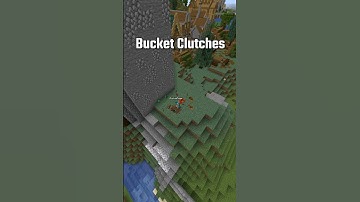 How To Never Take Fall Damage In Minecraft #shorts #minecraft #gaming