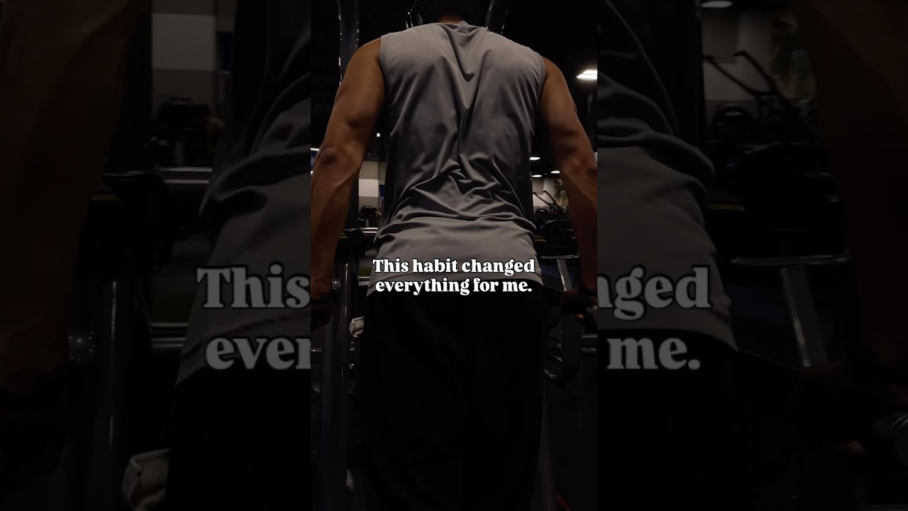 This habit changed everything for me 