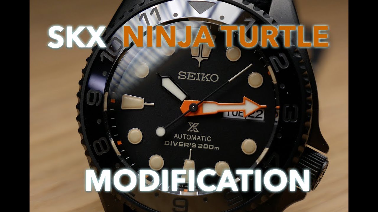 Seiko Mod - LUME MASTER 300 Mod - YouTube