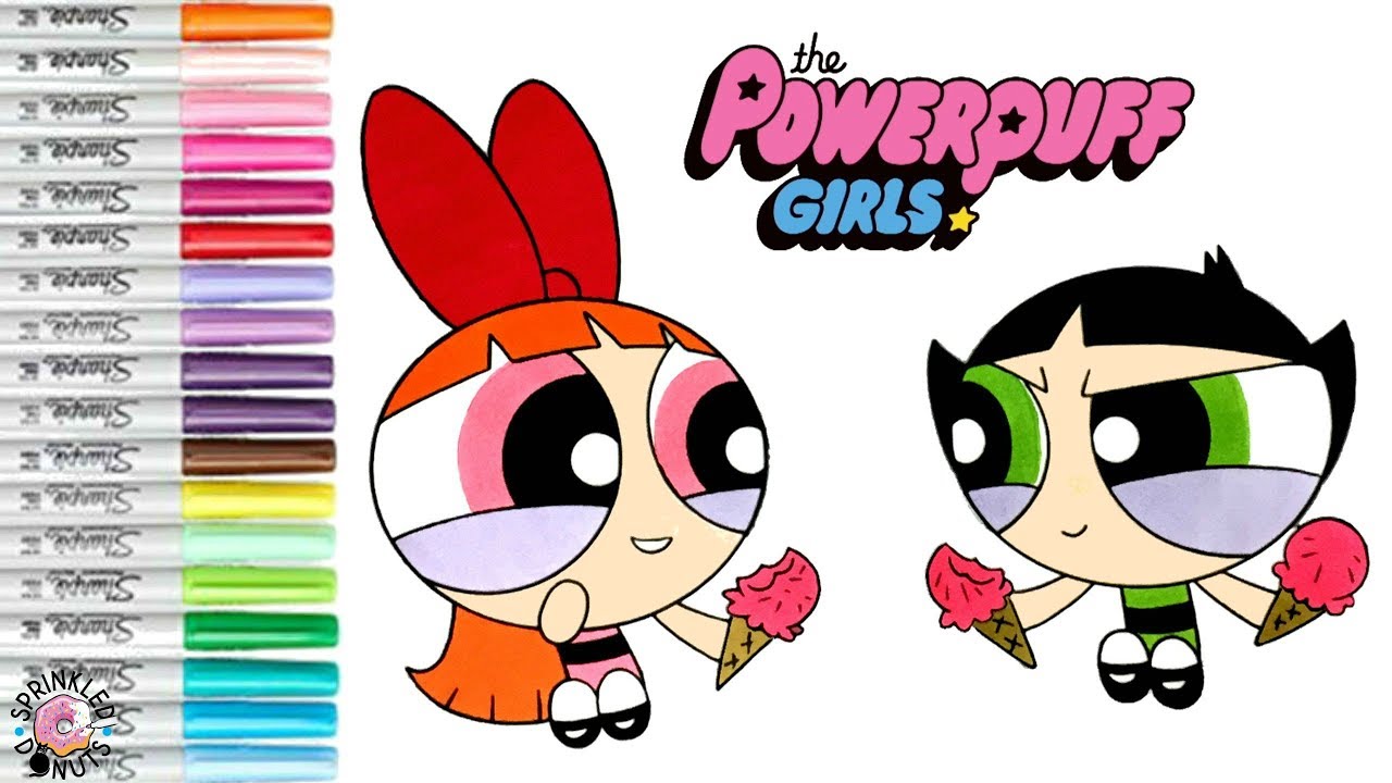 Powerpuff Girls Coloring Book Ice Cream Blossom Bubbles Buttercup Ppg Sprinkled Donuts Youtube Powerpuff Girls Coloring Book Ice Cream Blossom Bubbles Buttercup Ppg Sprinkled Donuts Youtube