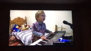 Avett on Channel 7 News