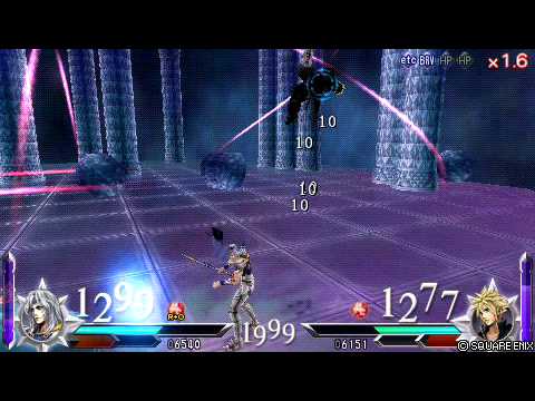 【DdFF】DISSIDIA 012 versus-23 セシル VS クラウド