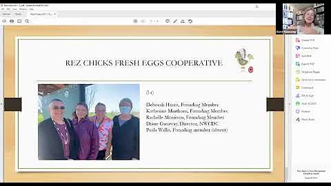 Models of Native Cooperative Ownership Series: Rez Chicks