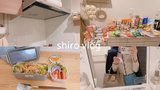 節約する一人暮らしOLの爆買い🛍️/ウエル活👛/キッチン収納/お弁当🍙