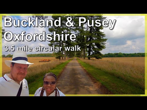 Oxfordshire 3.5 mile circular walk: Buckland & Pusey