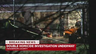 Henderson Co. double homicide investigation underway