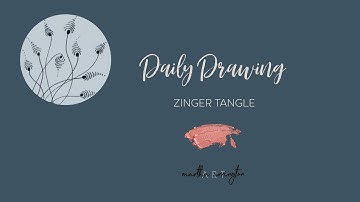 Daily Drawing: Zinger Tangle