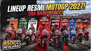 Lineup resmi motogp 2027 - bursa transfer motogp 2027 - fabio quartararo resmi ke honda hrc