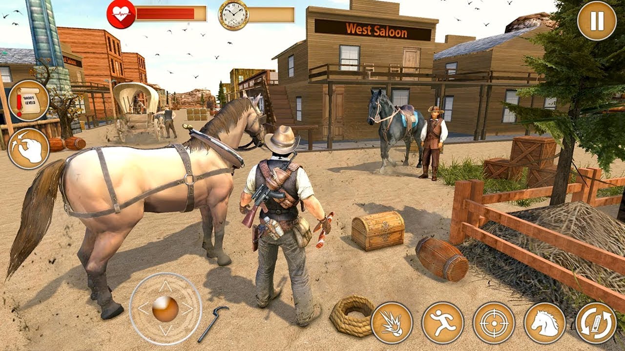 Western Cowboy Gun Shooting Fighter Open World (by Gamers Tech 3D) Android Gameplay HD