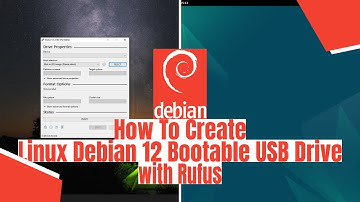 How To Create Linux Debian 12 Bootable USB Drive with Rufus