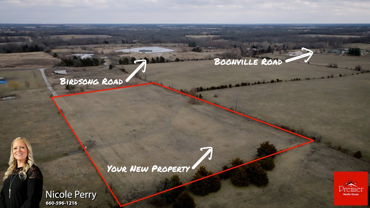 Nicole Perry Premier Realty Group Presents 6 +/ Acres Birdsong Road Sedalia, MO 65301 YouTube