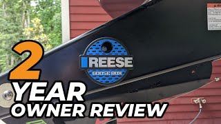 Reese Goose Box 2Year Owner Review & Demo  Gooseneck Coupler for Fifth Wheel (GooseBox 2nd Gen)