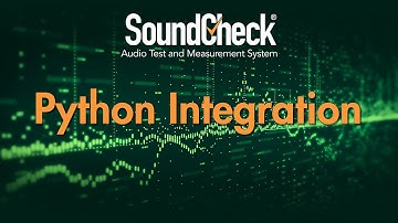 Python Integration in Soundcheck