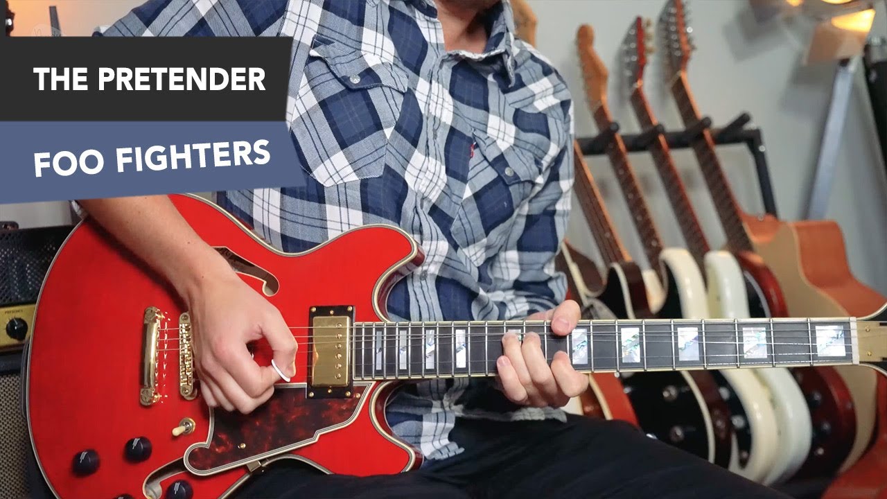 Foo Fighters The Pretender Guitar Lesson Tutorial How to play on