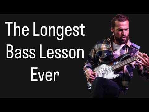 The Longest Bass Lesson Ever (Beginner to Advanced) Livesteam