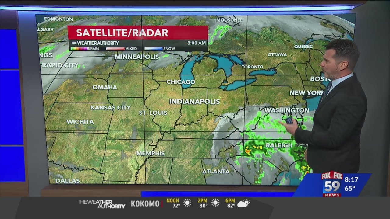 Rain chances increase as week goes on - YouTube