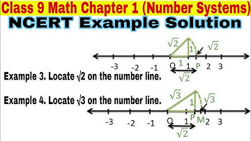 Class 9 ch 1 Ncert Example 3 | Example 4 | Number Systems | Math Ncert solution