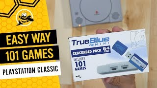 True Blue Mini for the Playstation Classic: How to Easily Add 101 Games