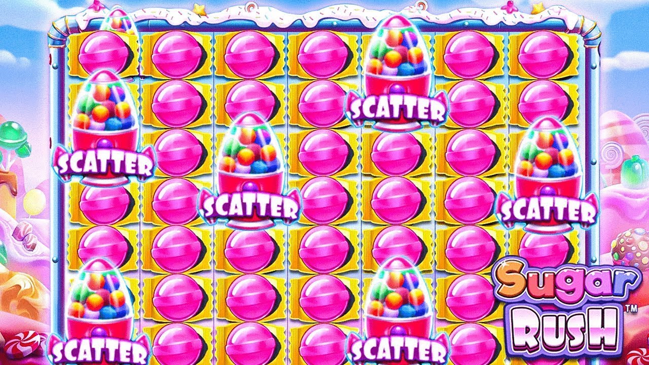 INSANE RETRIGGER ON SUGAR RUSH ! (Shuffle)