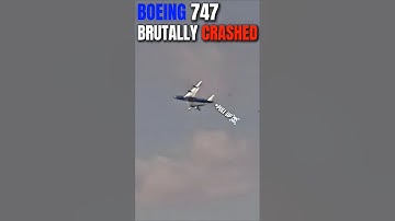 Boeing 747 Brutally Crashin Mid Air #shorts #aviation #plancrash #aeroplanecrash #rcplanecrash #sad